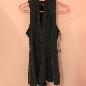 Shimmery topshop romper- worn once